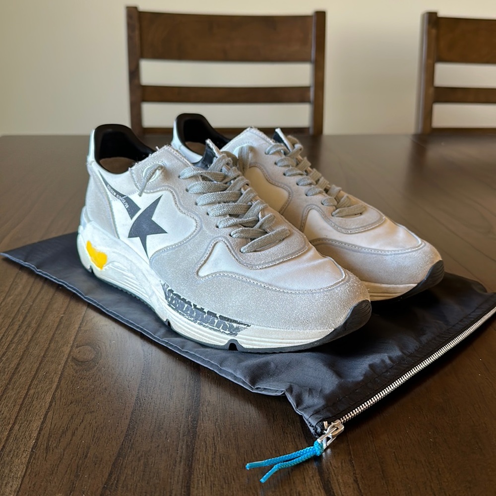 Golden Goose Men’s Lace Up Running Sneakers